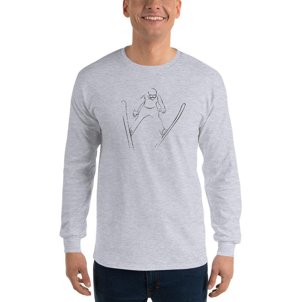 Men’s Long Sleeve Shirt Ski Jumper